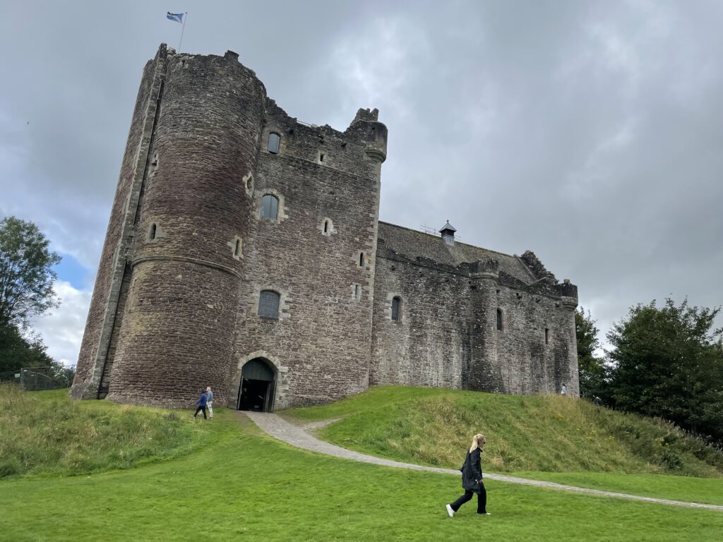 Old castle in Scotland